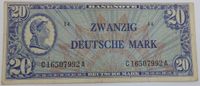 20 DM „Liberty“-Banknote (BDL) 1948, Ro 246, Erh.III Baden-Württemberg - Tübingen Vorschau