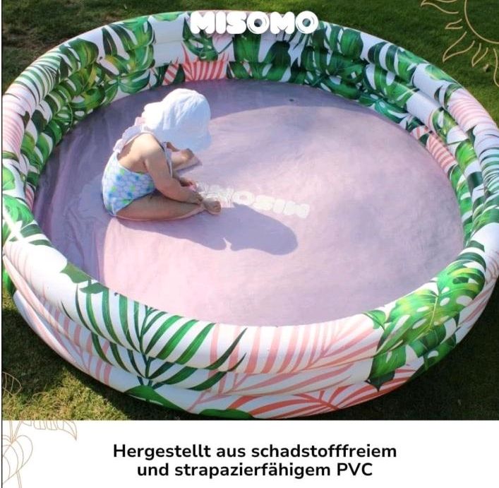 140cm Kinderpool mit Palenblatt Design in Berlin