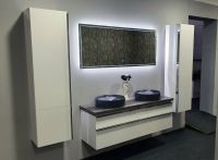 Badmöbel 140 cm Badezimmermöbel Doppelwaschtisch 2.999,- €* Niedersachsen - Bad Essen Vorschau