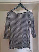Shirt, Langarm, Hallhuber, schwarz weiß gestreift, Gr. 38 Dortmund - Eving Vorschau
