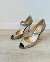 Jimmy Choo Pumps Glitter Sandale Sandaletten Glitzer Heels Kreis Ostholstein - Timmendorfer Strand  Vorschau