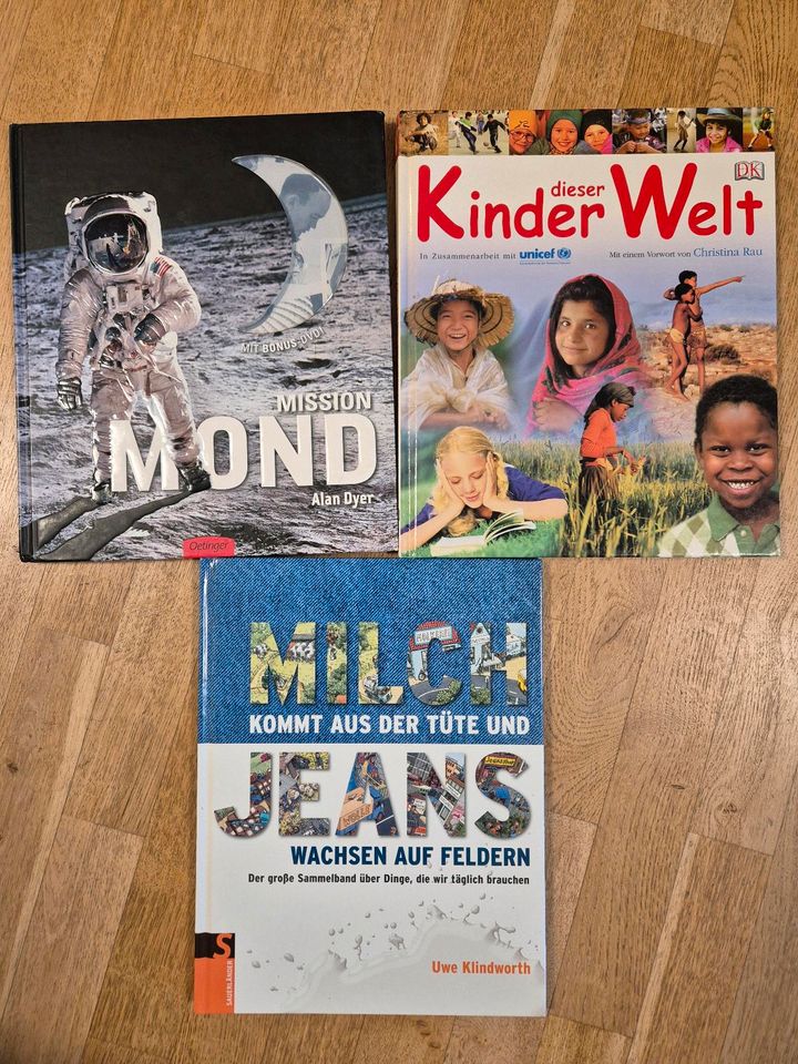Kinder Buch Wissen, Mond, Unicef, Milch kommt aus der Tüte in Frankfurt am Main