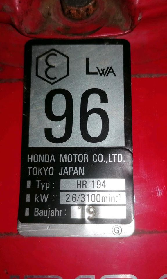 Honda Motor für Rasenmäher HR194 2.3 kw in Bad Oeynhausen