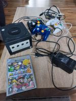 Gamecube + 3 Controller + Mario Party 4 + Netzteil und Adapter Niedersachsen - Groß Twülpstedt Vorschau