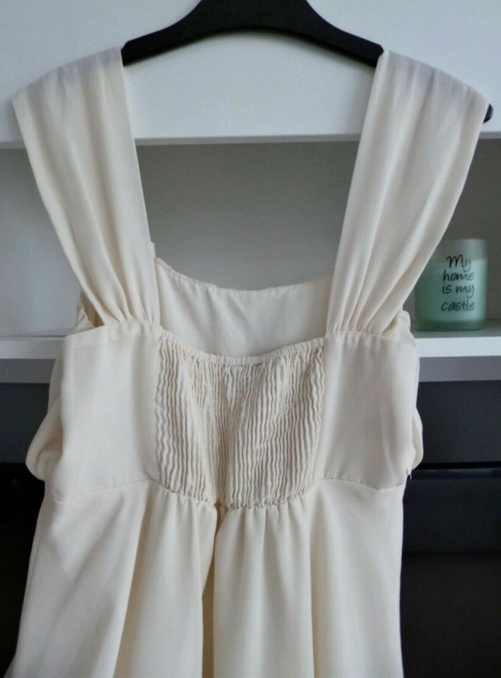 Vero Moda Kleid Chiffon creme Gr.36/S in Hagen