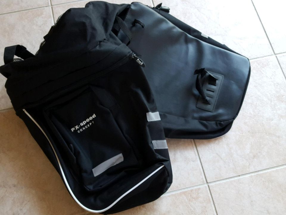 Fahrradtasche Doppel-Rucksack Pro-x PX-speed conce in Tanna