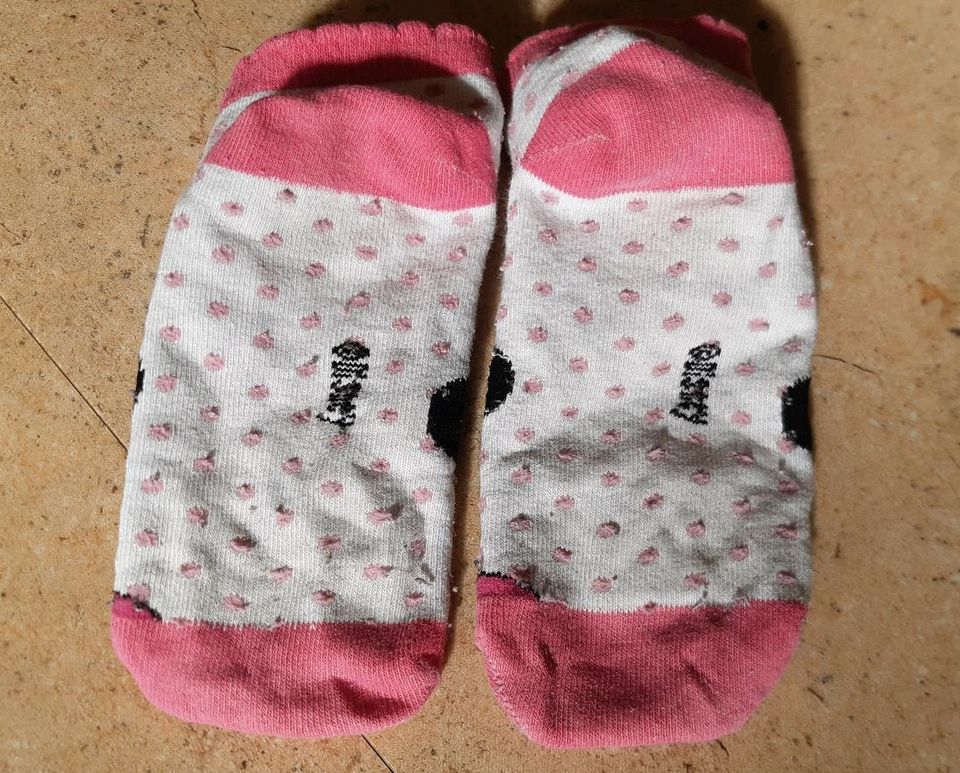 Kurze Socken für Sneaker von Disney mit Minnie Mäuse Gr. 98/104 in Heilbronn