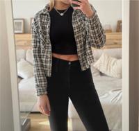 Karierte cropped Jacke M ZARA Hessen - Hünfeld Vorschau