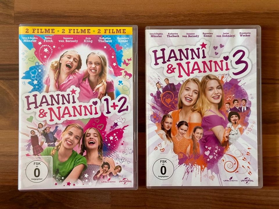 Hanni & Nanni Teil 1-3 - 3 Filme auf DVD in Erding
