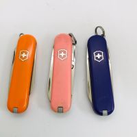 SET 3x Victorinox Classic SD ORANGE PINK PURPLE  Swiss Army knife Sachsen - Zittau Vorschau