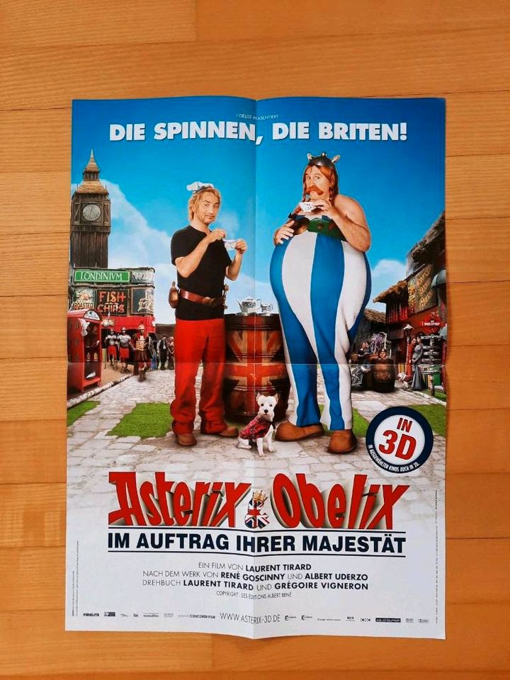 Asterix Plakate Poster,  Stundenplan in Neumarkt i.d.OPf.