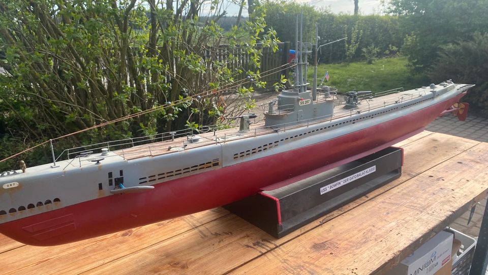 U-Boot USS Bowfin Gato Klasse Engel Modellbau Uboot RC Boot U47 in Röbel