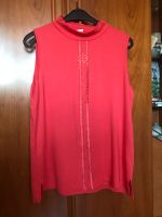 Korallfarbenes Damen Top / Shirt mit Glitzer | Größe L/XL 40/42 Thüringen - Ilmenau Vorschau