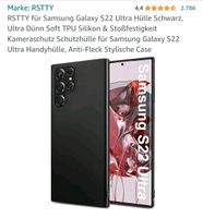 Samsung Galaxy S22 Ultra Hülle Schwarz Eimsbüttel - Hamburg Stellingen Vorschau