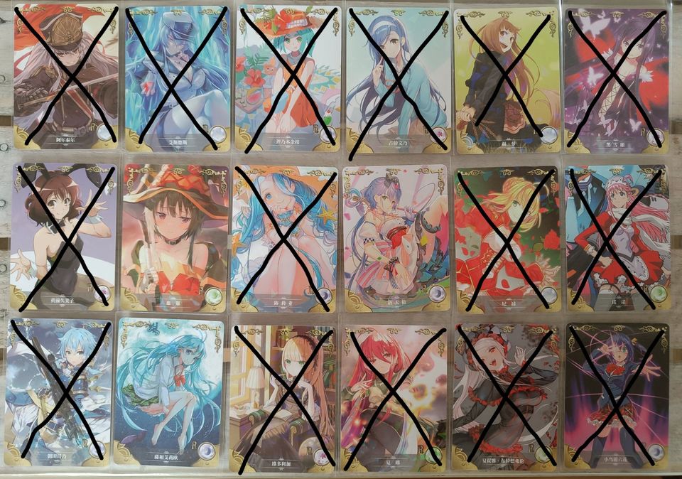 Goddess Story TCG 10cent pro R - Waifu Anime Manga Karten in Neuhof