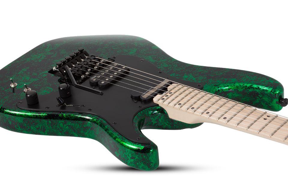 SCHECTER E-Gitarre, Sun Valley Super Shredder FR S, Green Reign, in Warthausen