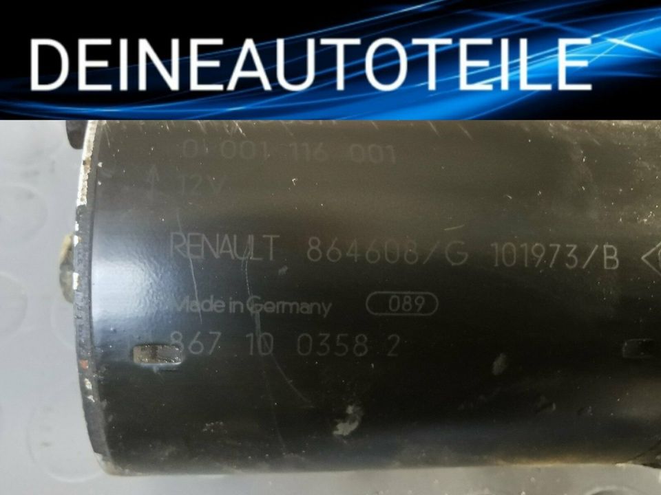 Renault Anlasser Starter Bosch 0001116001 864608 in Berlin