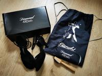 Diamant Tanzschuhe inkl Reinigungsbürste, Gr. 39/ Weite G Sachsen - Freital Vorschau
