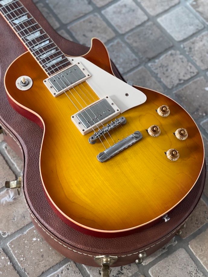 Gibson Les Paul 1958 V.O.S. Plaintop Iced Tea 2007 in Kiefersfelden