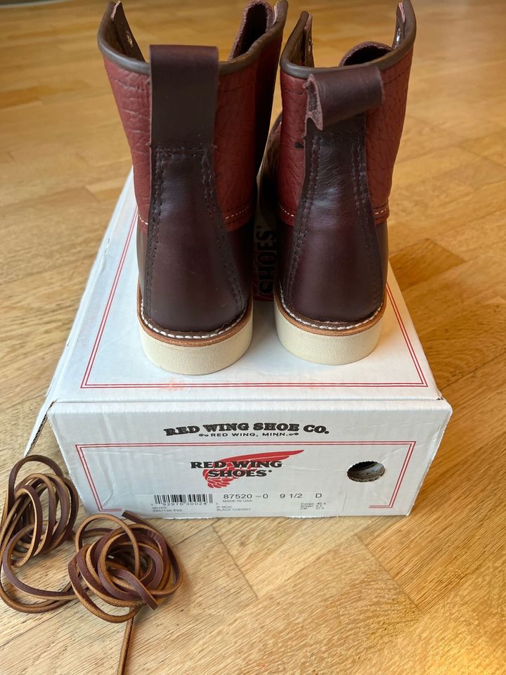 NEU! Red Wing Moc limited Edition 87520 Bison Cherry 9,5 / 42,5 in Geesthacht