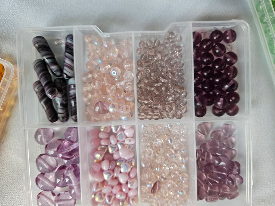 Perlenpaket Tschechischer Glasperlen 6 in Nidda