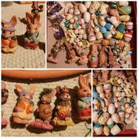 DDR 46 Teile Osterdeko Hase Eier vintage Ostern Holz Hessen - Nidderau Vorschau