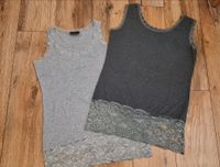 2 Tank Tops mit Spitzenrand  Gr.L  Tops  Spitzentop Nordrhein-Westfalen - Mönchengladbach Vorschau