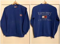 Vintage Tommy Hilfiger Pullover mit Rundhalsausschnitt, blau, M Baden-Württemberg - Heidelberg Vorschau