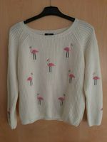 May Collection Pullover mit Flamingos Gr. M wollweiß / cremeweiß Nürnberg (Mittelfr) - Nordstadt Vorschau