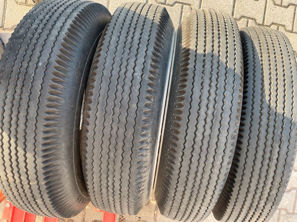 Weißwandreifen 8,20-15 whitewall 4“ tyre Firestone 820-15 US Car in Chieming