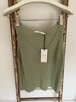 Lanius Stricktop Leinen Bio Baumwolle lind grün Gr. 38 - Neu Frankfurt am Main - Frankfurter Berg Vorschau