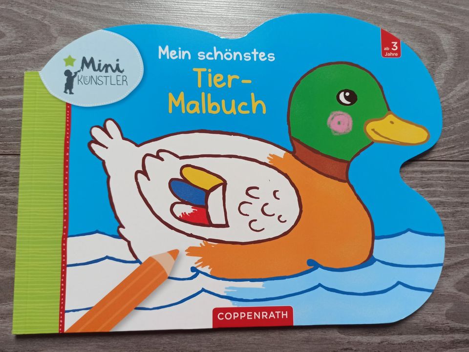 "Mein schönstes Tier-Malbuch" von Coppenrath, NEU in Emsdetten