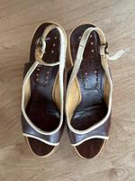 Alberto Fermani High Heels Sandale braun/beige Gr. 40 Rheinland-Pfalz - Wincheringen Vorschau