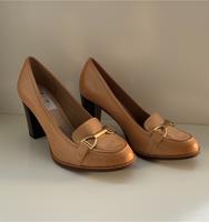 Clarks Pumps Halbschuhe Alfresco beige Neu 38 nude tan hellbraun Düsseldorf - Eller Vorschau