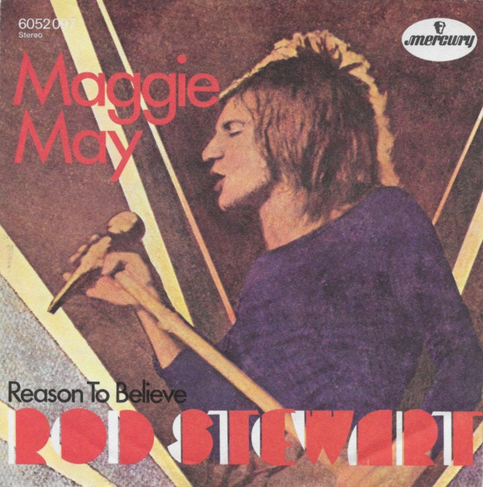 Rod Stewart ‎– Maggie May, Vinyl, 7", 45 RPM, Single, Stereo in Neuss