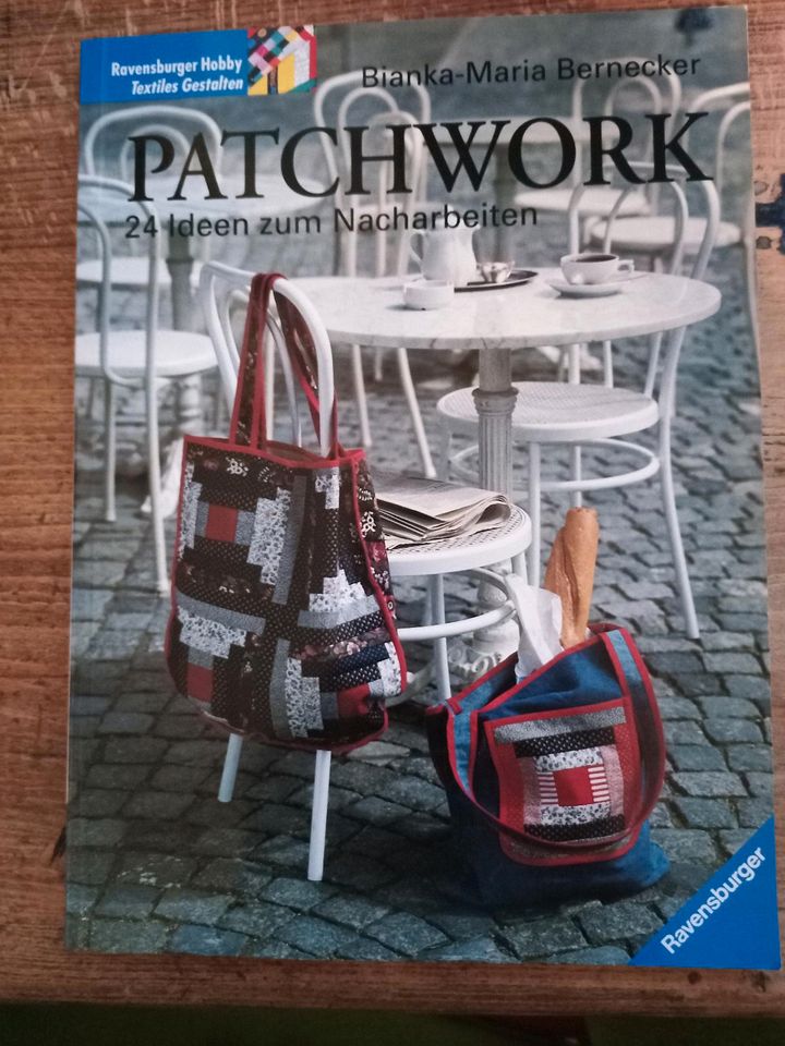 Patchwork Handarbeitsbuch in Spay