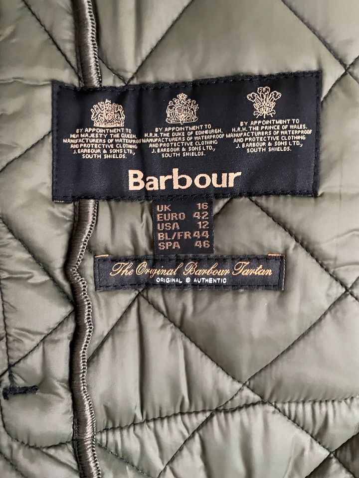 NEU BARBOUR Jacke Stepp schwarz 42 L XL in Hamburg