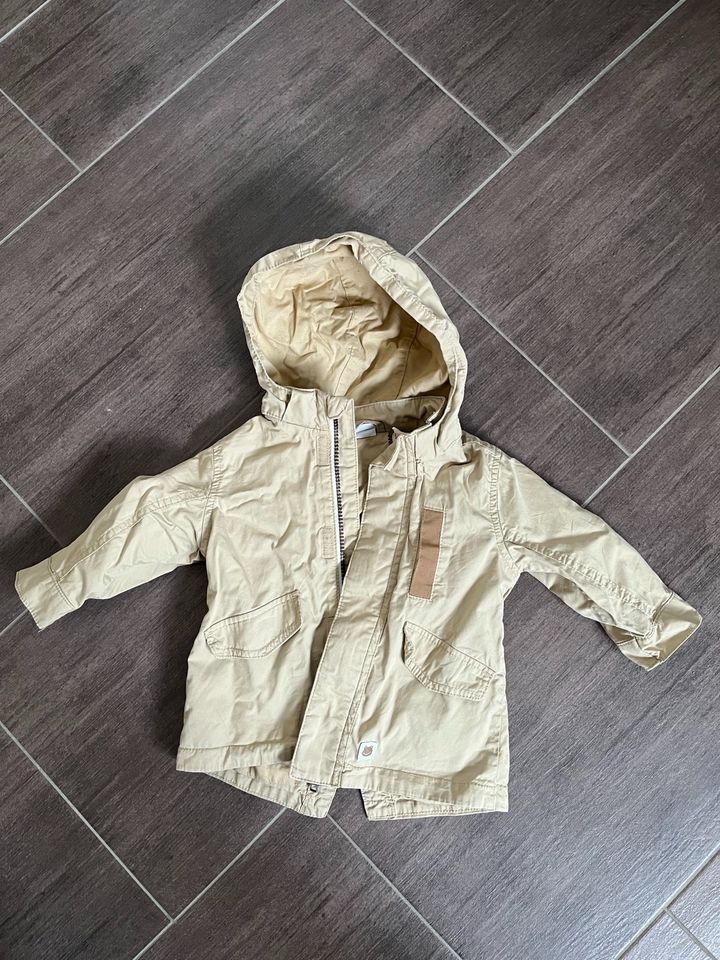 Jacke, Trenchcoat, H&M, Größe 74, Beige, sandfarben in Lachendorf