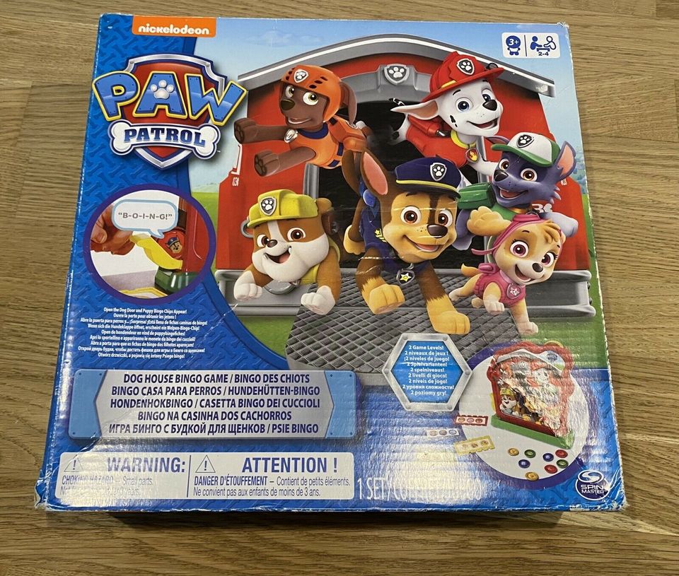 Paw Patrol Bingo Spiel in Hückeswagen