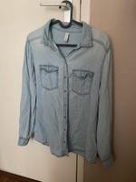 Blaue Damen Hemd Jeans Hemd M Mitte - Wedding Vorschau