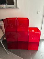 Ikea Lekman Boxen für Kallax Expedit rot Baden-Württemberg - Reutlingen Vorschau