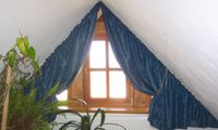 Vorhänge Gardinen für 2 Spitzboden Spitzdach Fenster Bayern - Wegscheid Vorschau
