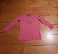 Esprit Pullover Shirt Gr. 116 Dunkl.Rosa Top i.O. Herz Dresden - Prohlis-Nord Vorschau