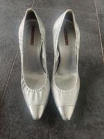 PRADA Pumps Silber Größe 40/5 Nordrhein-Westfalen - Recklinghausen Vorschau