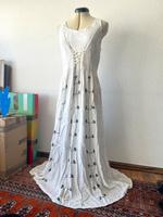 Bäres Mittelalter Maxikleid Schnürung Hippie Gothic Punk vintage Mecklenburg-Vorpommern - Greifswald Vorschau
