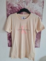 Calvin Klein T-Shirt Top Oberteil Gr M 38 beige rosa Stuttgart - Stuttgart-Mitte Vorschau