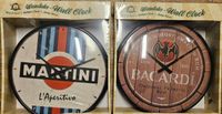 1x Wanduhr Nostalgic Art Martini / Bacardi Retro Sachsen-Anhalt - Halle Vorschau