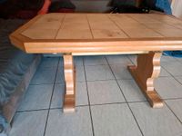 Wohnzimmer Tisch massiv Holz u Fliesen Bayern - Moorenweis Vorschau