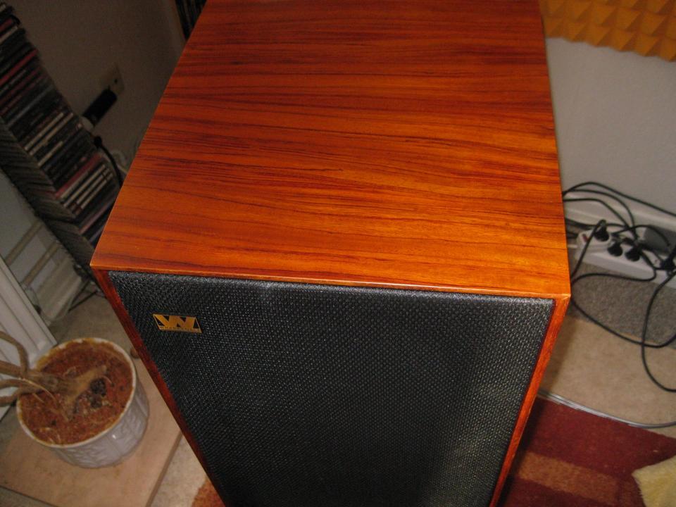 Wharfedale Linton mit orig. Ständer und Biophotone Regulatoren in Großkrotzenburg