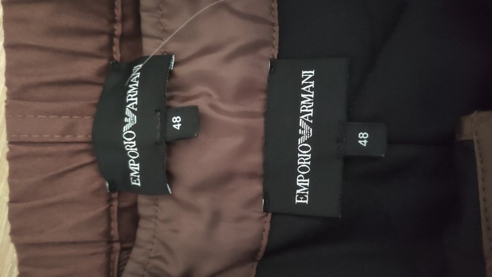 Original Emporio Armani Cargo Hose + Innenhose braun 48 50 L NEU in Saarbrücken